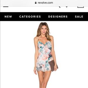 Lovers and Friends Bello romper in Paradise Floral